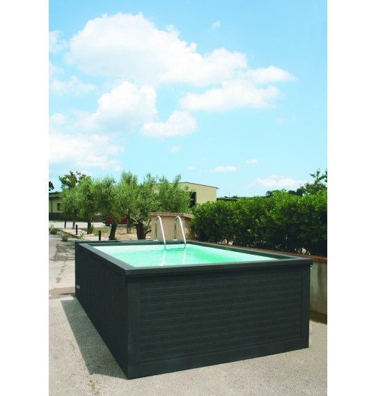 Mobiler Mini-Schwimmbadcontainer 5M25x2M55x1M26